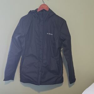 Rain Jacket, Womens Size Medium, Fitted Style